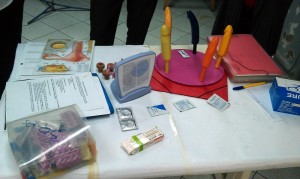 Aids prevention with condoms